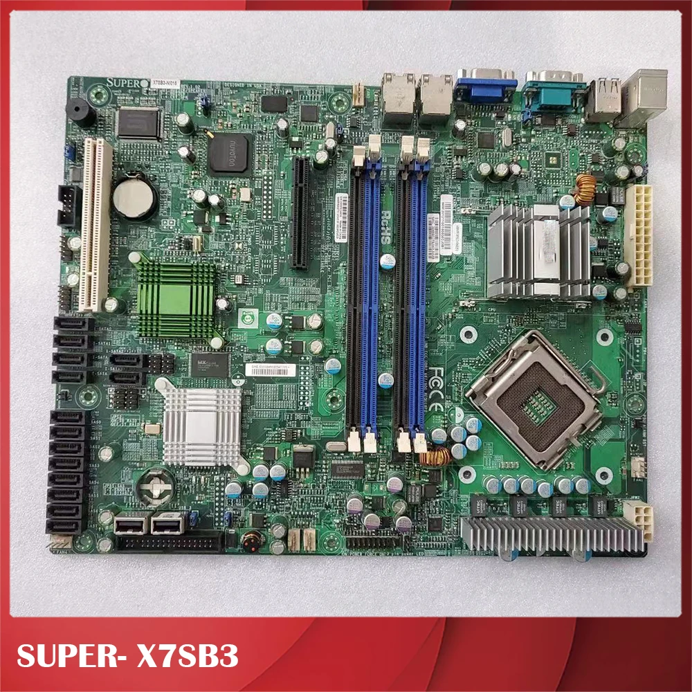 Серверная Материнская плата Supermicro SUPER-X7SB3 775 DDR3 полностью протестирована хорошее