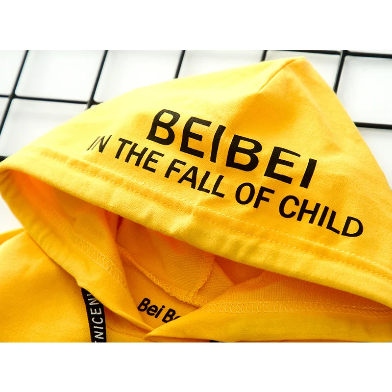 Осень новорожденных девочек мальчиков футболка пальто дети я здесь Письмо