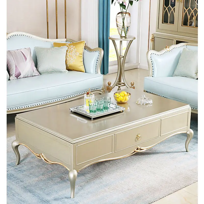 Набор чайный столик из массива дерева Простой Легкий роскошный комплект в