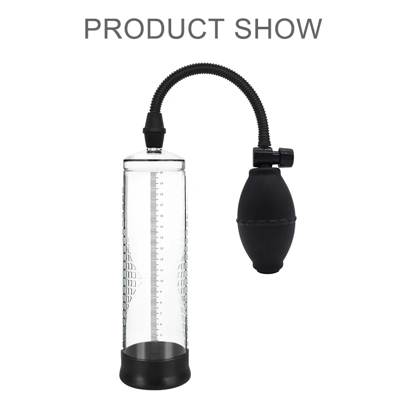 Penis Vacum Enlargement Pump Men Masturbator Sucker Extender Stimulator Sex Toy For Dick Up Ejaculation Delay Training | Красота и