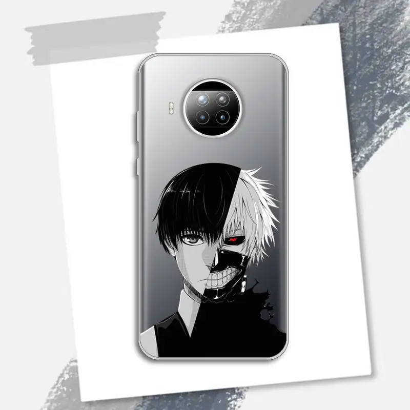 

Anime Tokyo Ghoul Phone Case Transparent for xiaomi redmi note 8 9 9s 11 10t lite pro