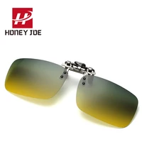 vintage polarized clip on flip up sunglasses women men clip for myopia glasses driving fishing outdoor sports sun glasses uv400