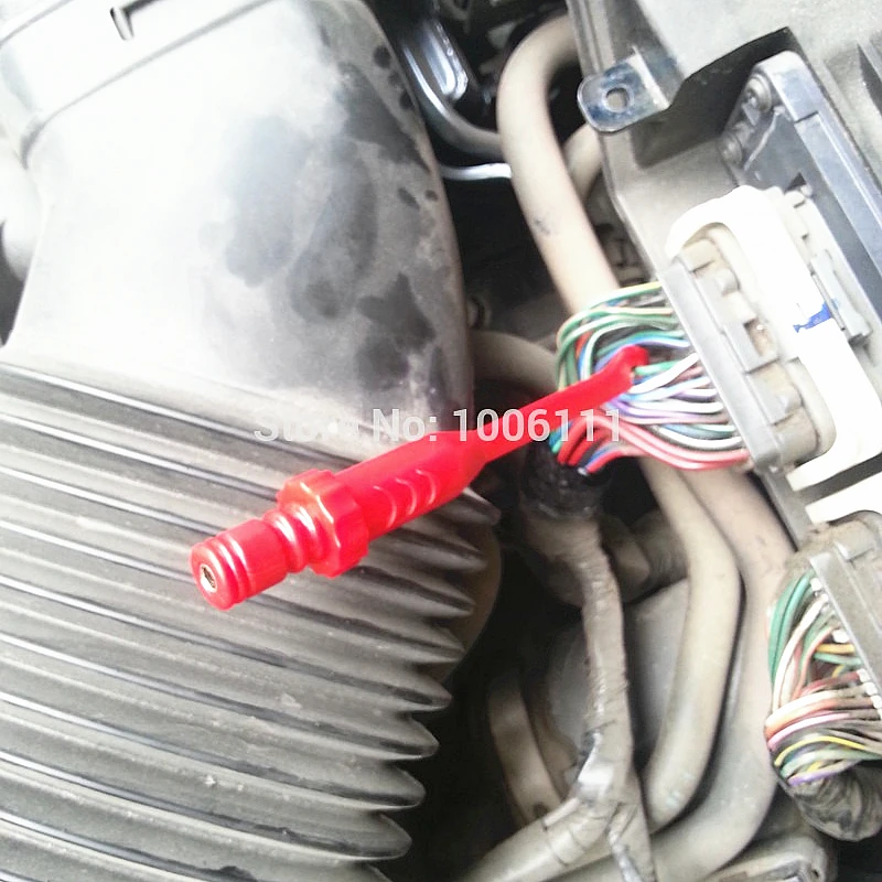 Зажим для пирсинга 4 шт. мм банановое сиденье прочный изоляционный Пробивной зонд