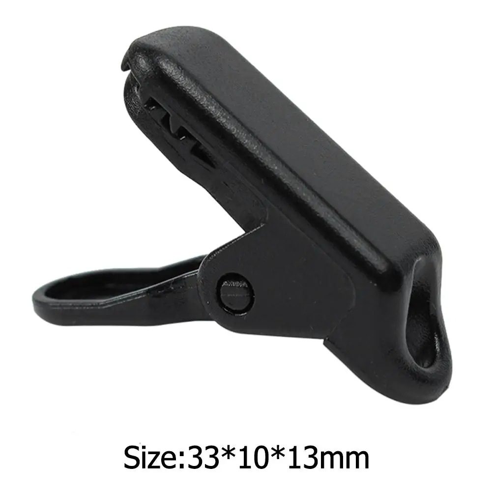 

20pcs Windproof Tents Awning Clip Clamps Outdoor Camping Wind Rope Clips Plastic Clip Tents Outdoor Camping Accessories Rope