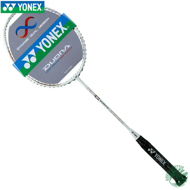 Новинка 2020 оригинальные Углеродные ракетки для бадминтона Yonex Duora 6 графитовые с