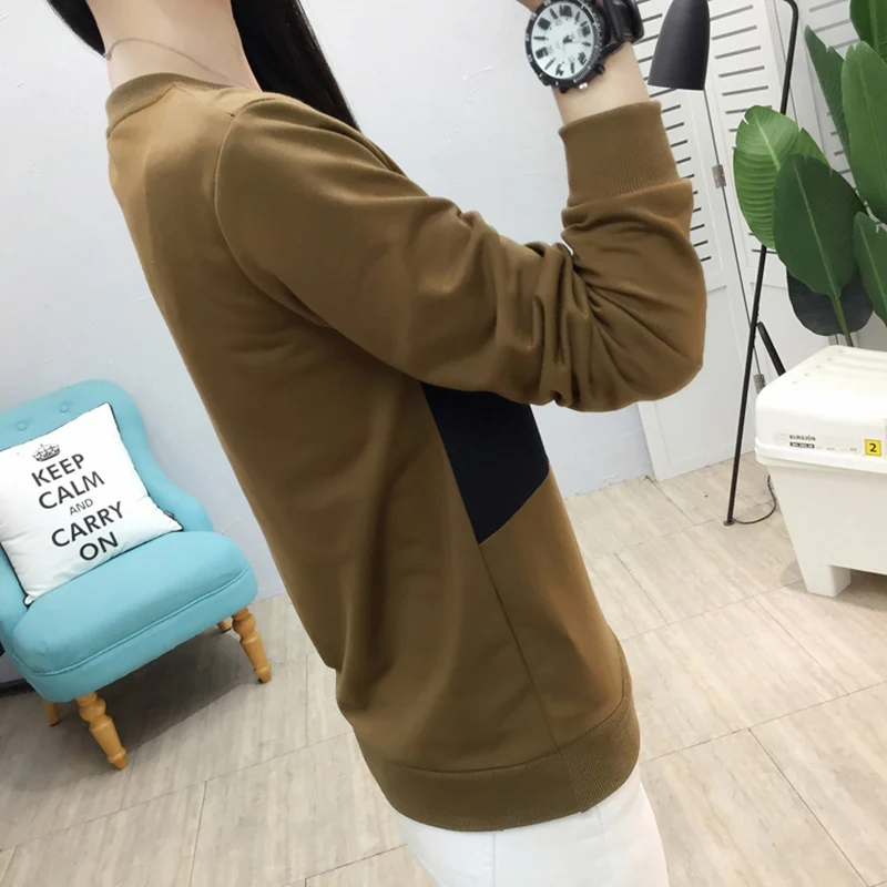 

Winter Basic Basement Ladies Top Long Sleeve Autumn Ladies T-shirt Casual
