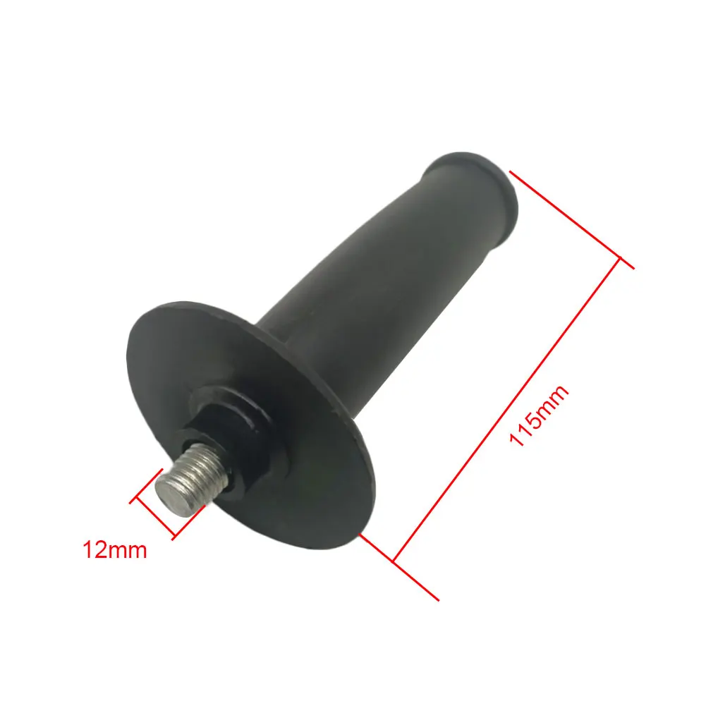 New Angle Grinder Handle M8/M10/M12/M14 8mm/10mm/12mm/14mm Plastic Thread Auxiliary Side for Black Tools |