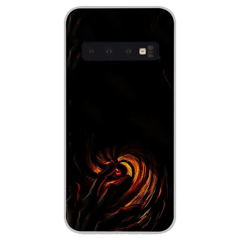 naruto the sharingan Matte Silicone Cases For Samsung Galaxy S8 S9 S10 Plus S10e S6 S7 Edge lite Soft TPU phone back cover |