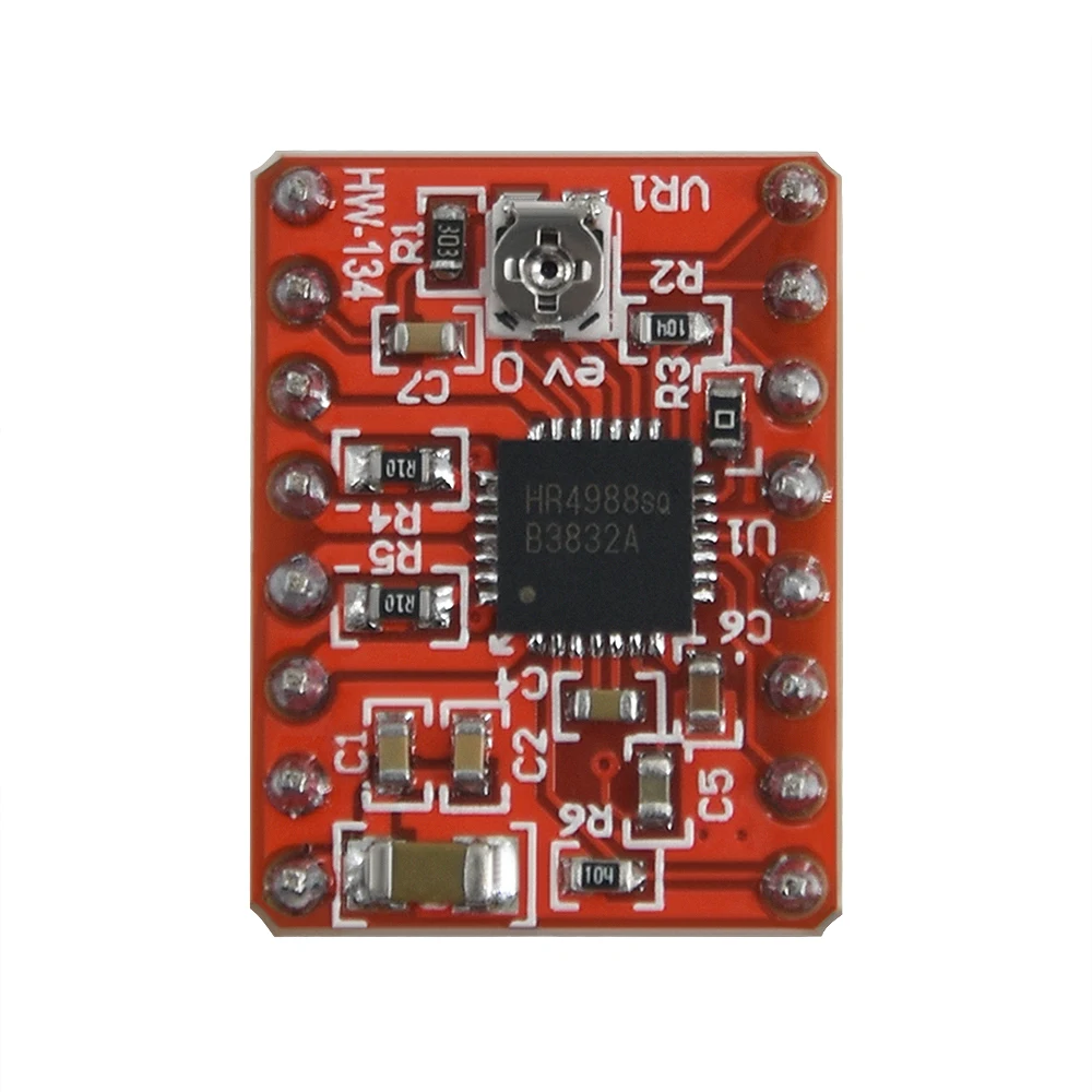 5PCS A4988 Stepper Motor Driver Module with Heatsink + Heat Sink 3D Printer Parts For SKR V1.3 1.4 GTR V1.0 MKS GEN V1.4 board | Компьютеры