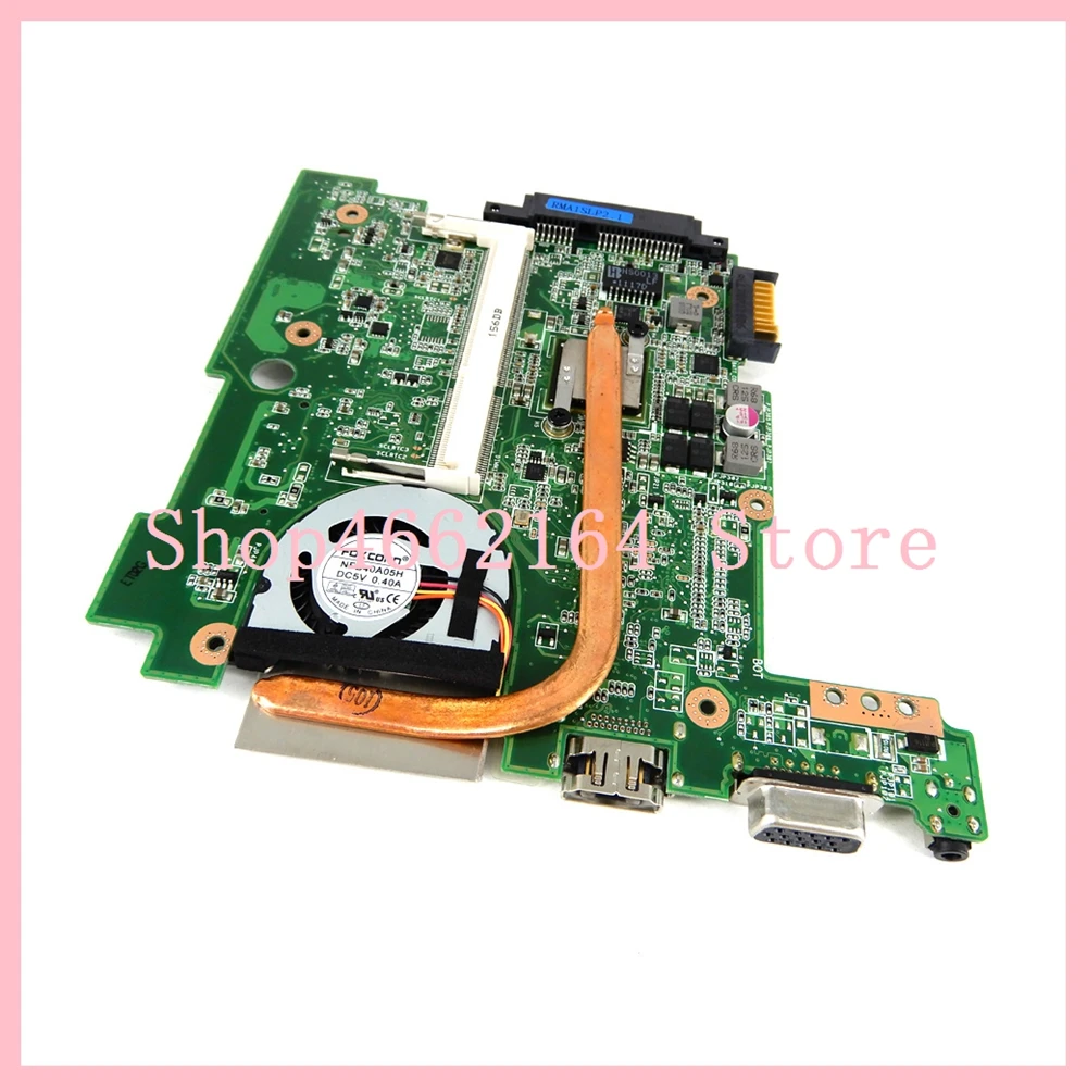 Материнская плата 1015BX REV: 1 1G с вентилятором и радиатором материнская для ASUS Eee PC