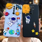 Чехол для Xiaomi Redmi 9, чехол для Redmi 9T, Redmi9 Prime, чехол для телефона, милый рисунок астронавта, мягкая задняя крышка, чехол для Redmi 9C NFC