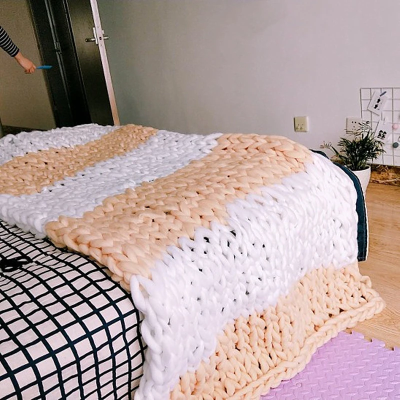 250 г/мяч Толстая шерстяная пряжа Исландия объемные вязаные шерстяные шляпы