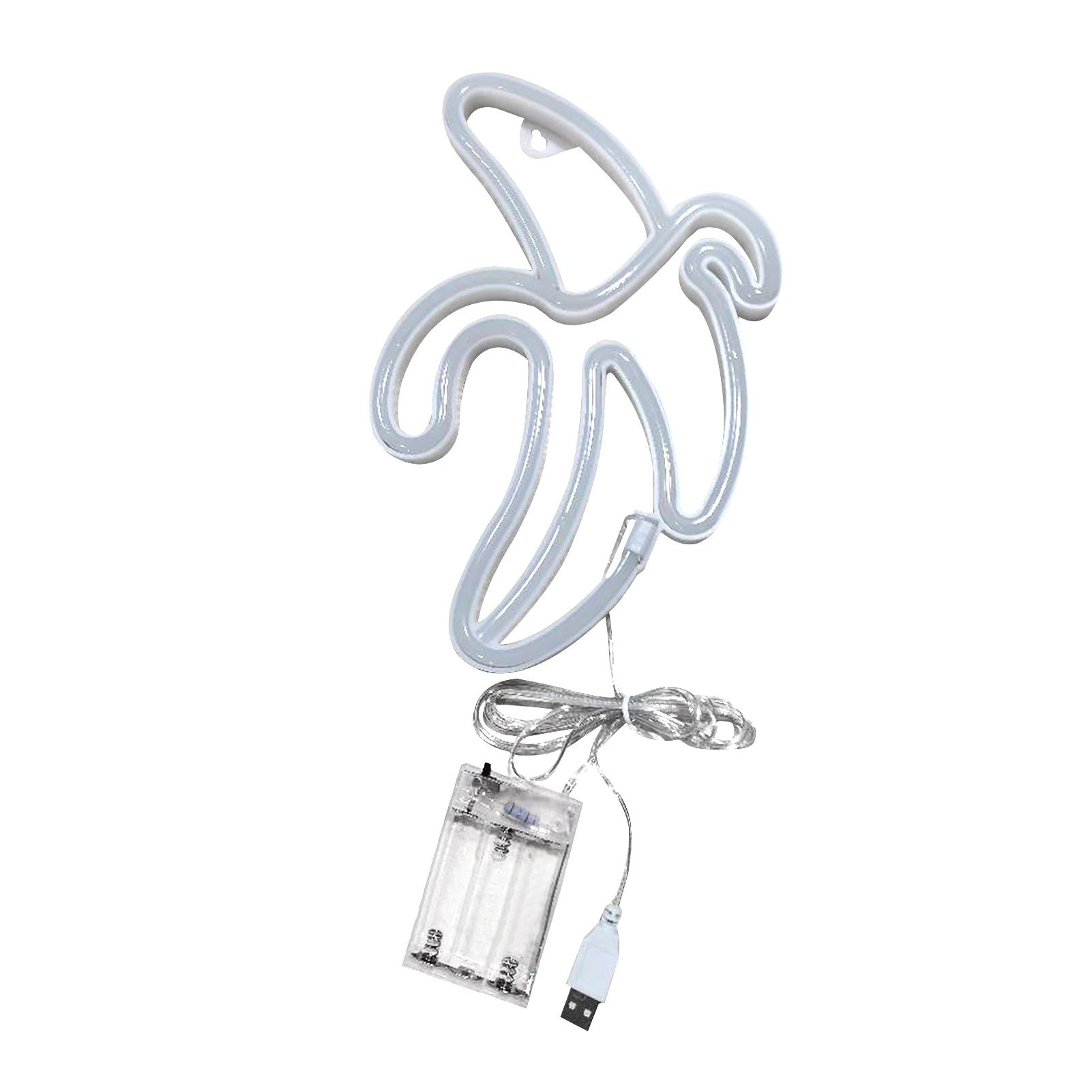 

Выключатель в форме банана для рождественской вечеринки, Светодиодный светящийся неоновый светильник для дня рождения в гостиную, Универс...