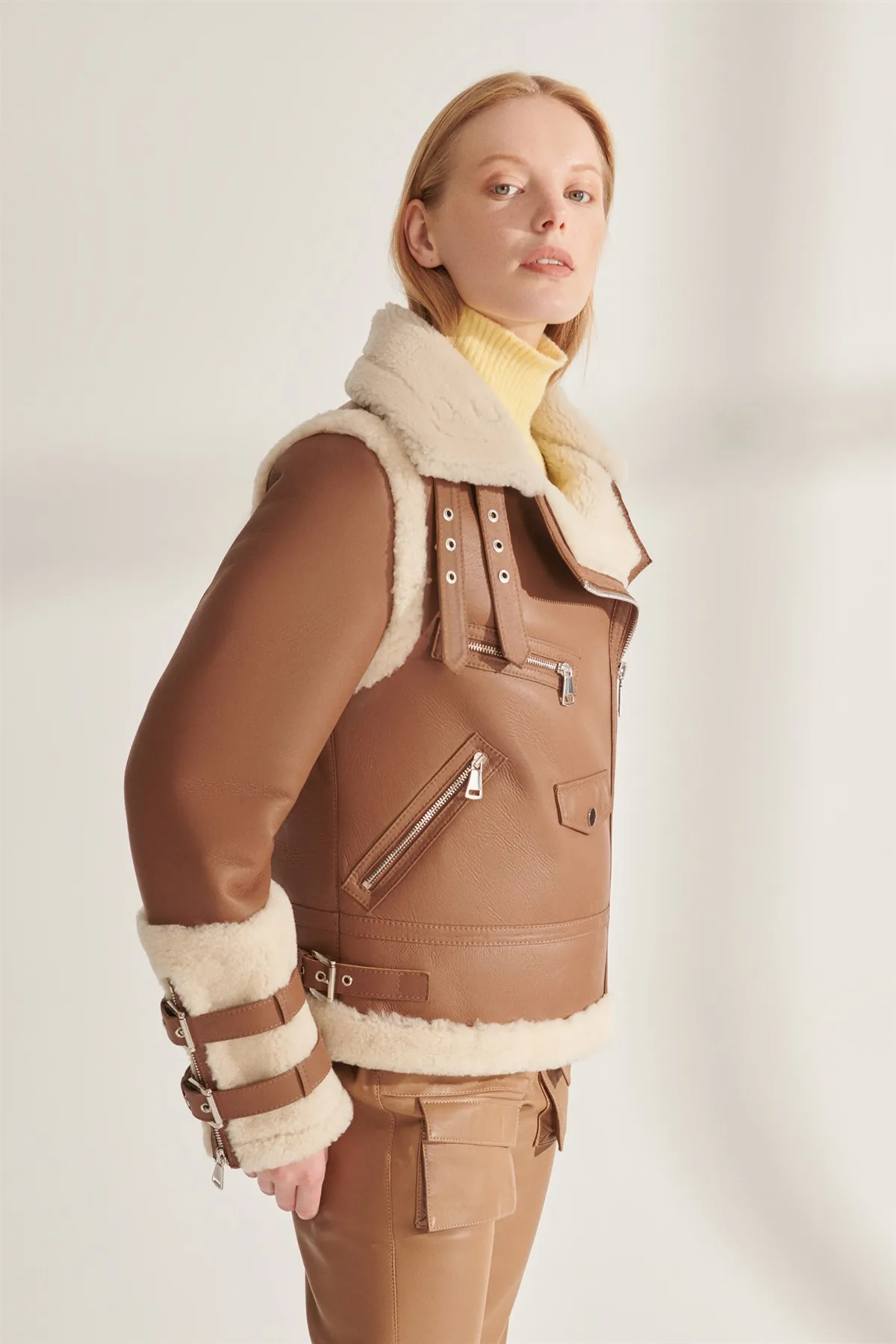 Genuine Leather Jackets Real Fur Coat Women 'S Winter Clothing Warm Waterproof Winter Coat Parkas Design New Street Fashion Türkiyeden