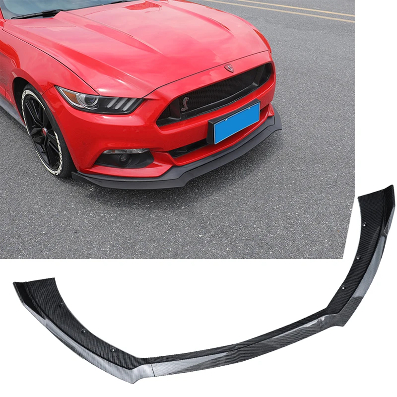 Новинка 3 шт. автомобильный передний бампер губа спойлер для подбородка