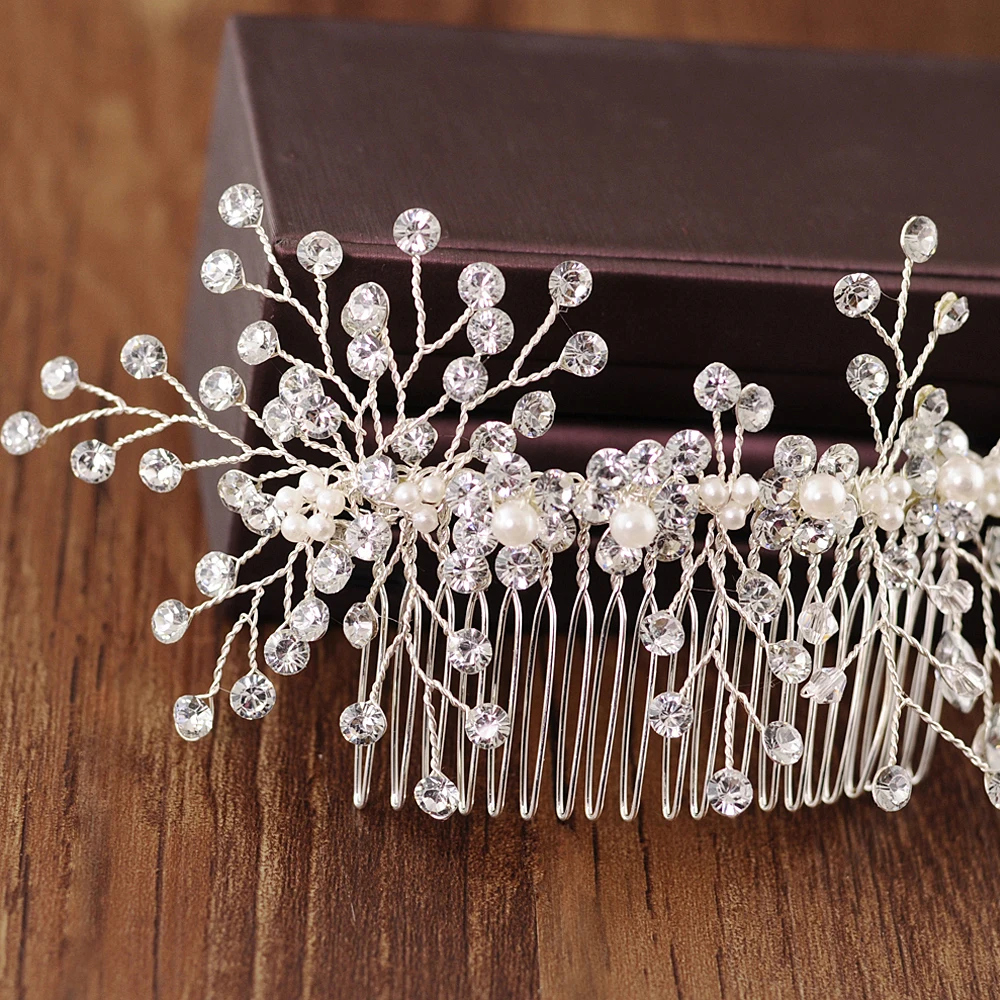 

Pearl Wedding Hair Comb Bridal Headwear Bridal Hair Tiara Wedding Hair Accessories Bridal Headdress Wedding Hair Jewelry SCHP15