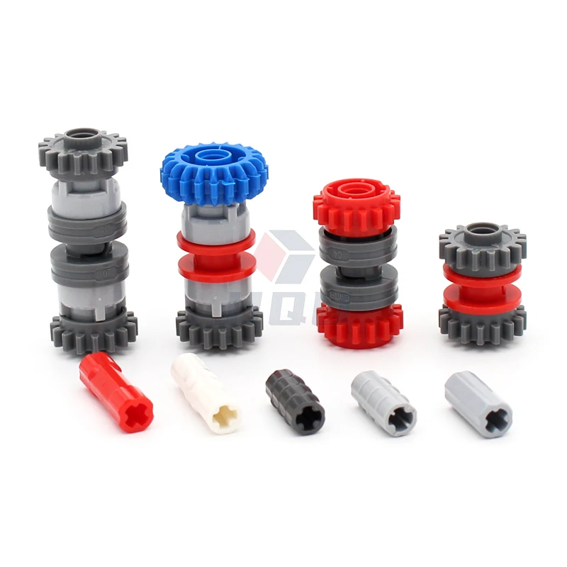 High-Tech Parts Driving Ring Connector 18948 Axle 3L 26287 Race Model Set Gearbox Bulk Accessory MOC Building Blocks | Игрушки и хобби