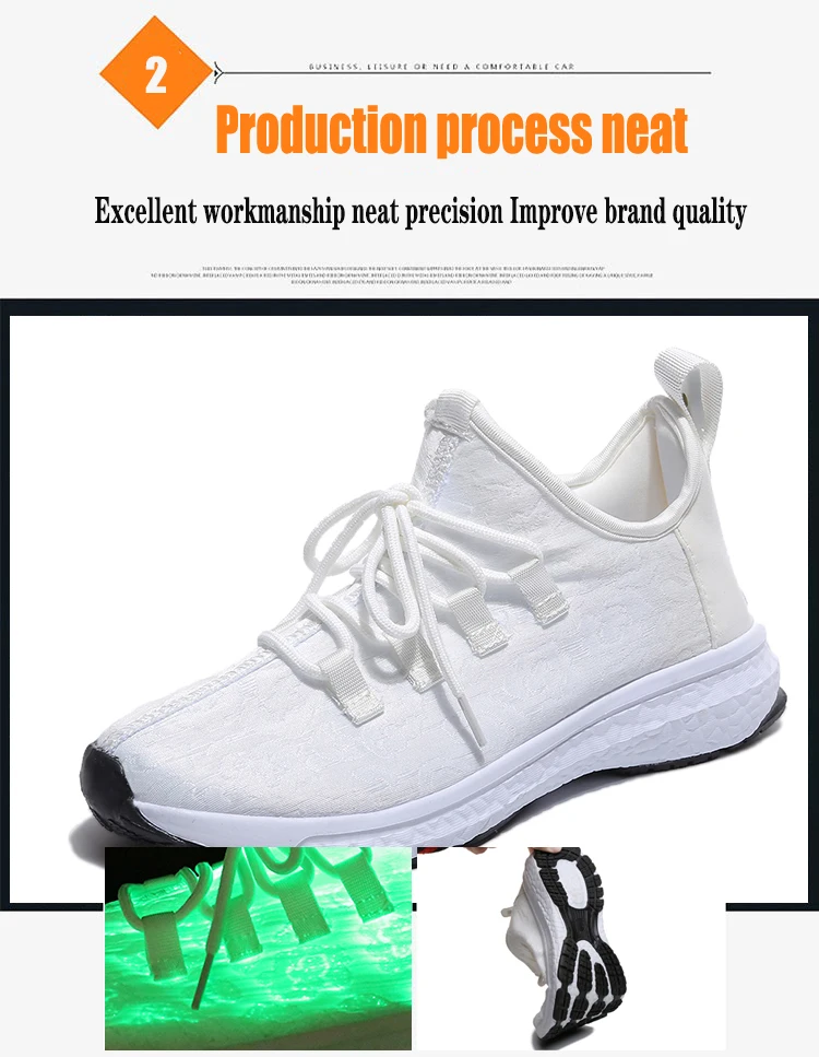 Большой Size25-46 Led волоконно-оптический обувь для девочек и мальчиков; размеры Для мужчин Для женщин USB зарядки светящиеся кроссовки, мужская легкая обувь на шнуровке Обувь для стрит-данса