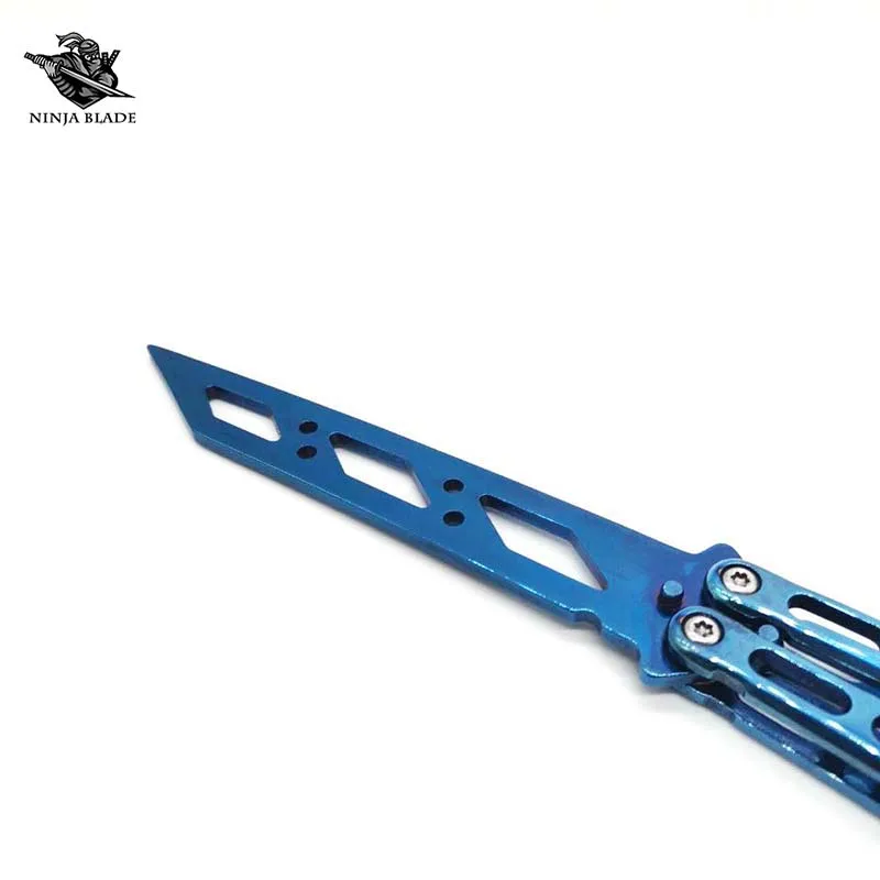 Неточенное лезвие Buster Blade Butterfly тренировочный нож Профессиональный балисонг