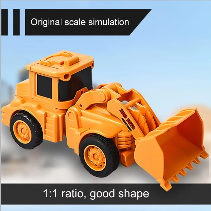 Цельнокроеная Миниатюрная модель автомобиля деформирующего двигателя