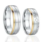 1 пара кольцо для влюбленных по доступной цене кольцо на годовщину подходит для его и ее обручальных колец Обещание Кольца для пар