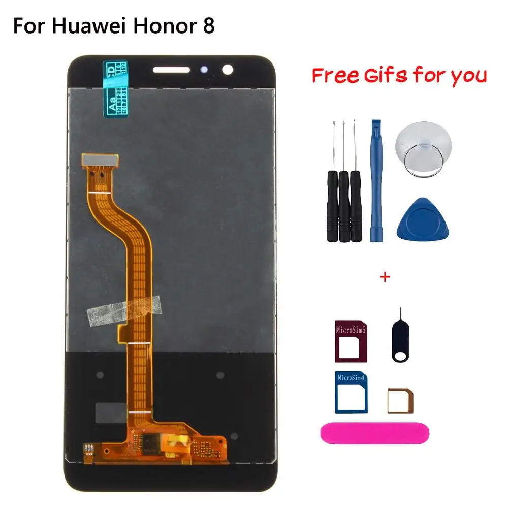 Оригинальный ЖК дисплей для Huawei Honor 8 сменный сенсорный экран в сборе дигитайзер