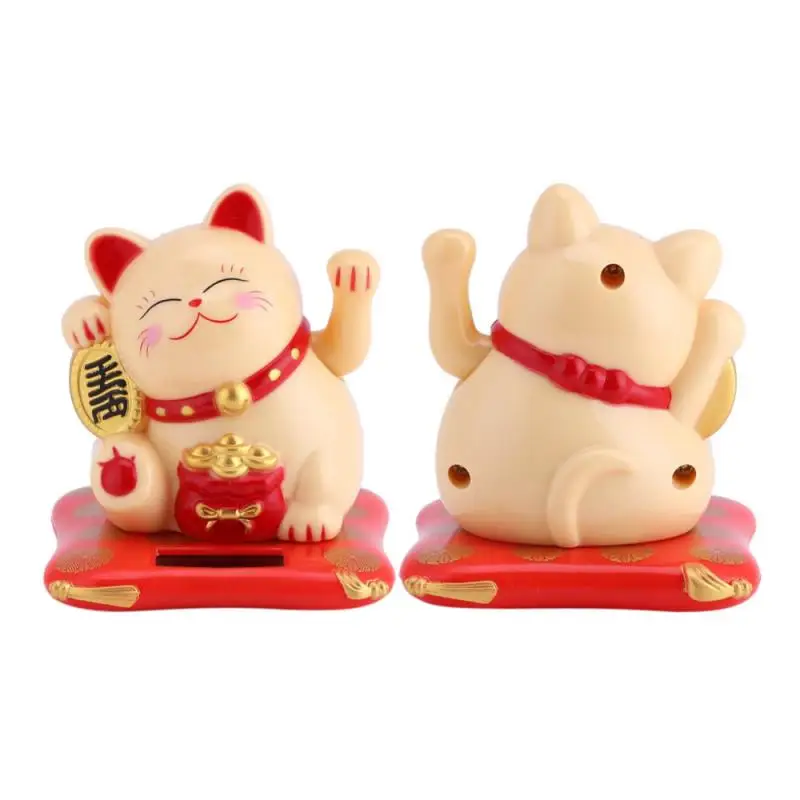 Креативные милые дрожание рук Lucky Cat Фортуна фигурки миниатюры богатство