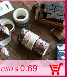1 шт. 15 мм* 10 м натуральный пейзаж Kawaii Васи Лента Скрапбукинг маскирующая Лента наклейки Скрапбукинг стиральная лента sumikko 2508