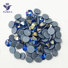 Аппликации YANRUO 2058HF Sapphire AB Стразы для свадебных платьев Горячая фиксация с кристаллами переводное стекло