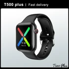 Смарт-часы T100 PLUS для мужчин и женщин, наручные часы с пульсометром и монитором сна для Apple, HUAWEI, Xiaomi PK, IWO 12, IWO 13