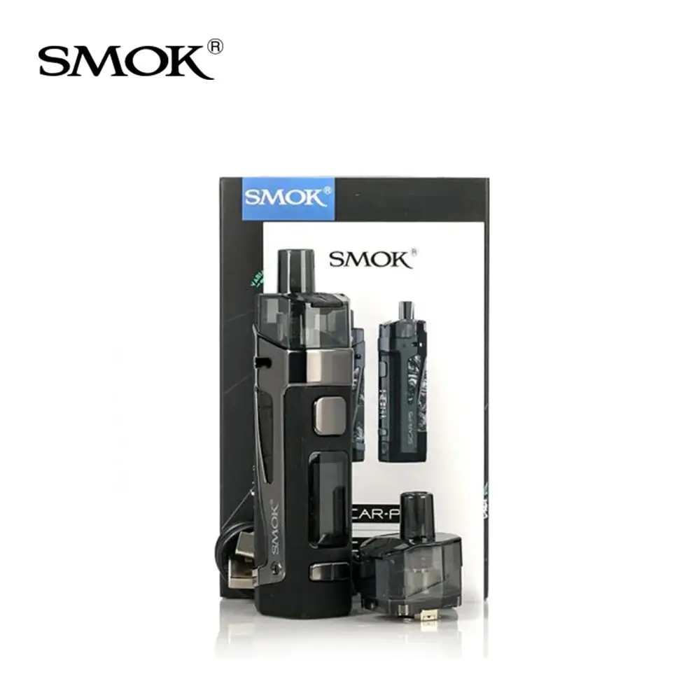 

Original SMOK Scar P3 Pod Mod Kit 80W 2000mah Battery 5.5ml RPM2 Pod RPM2 Mesh Coil E Cigarette Vaporizer VS RPM80 Scar P5