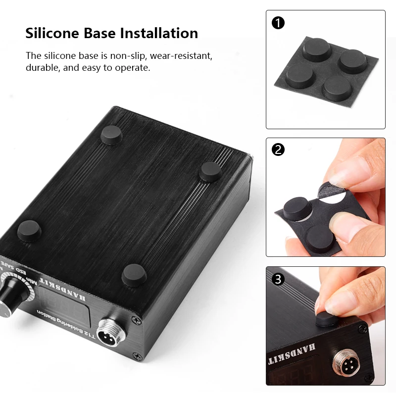 Паяльная станция Handskit STC 100 500 градусов OLED дисплей 4Pin контроль температуры с