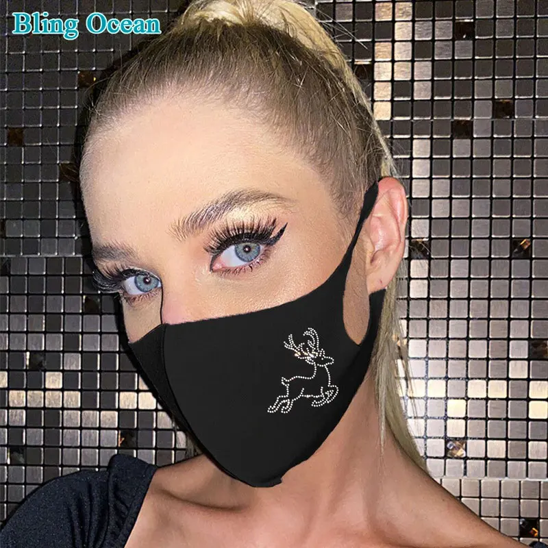 Маска для лица с узором в виде оленя маска украшение аксессуары женщин свадебное