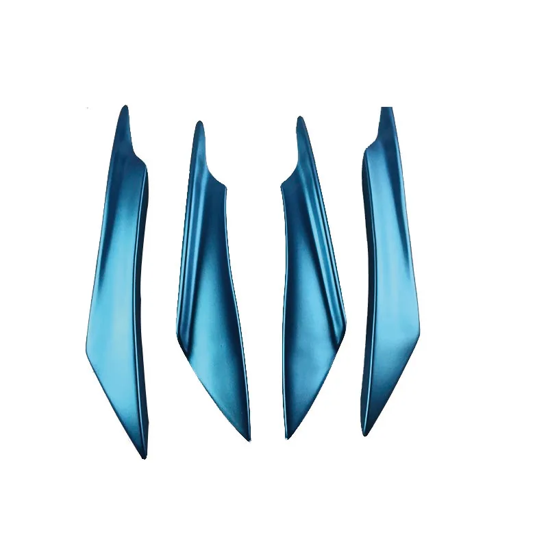 4 шт./компл. универсальный передний бампер синий красный боковые разделители для