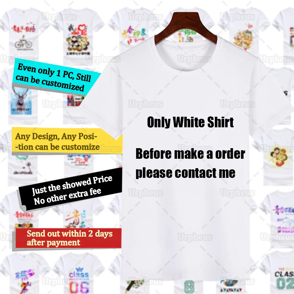 Настройка футболки на заказ любой дизайн текстового изображения для вашей