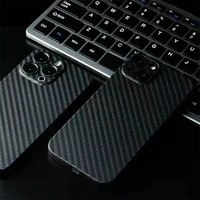 carbon fiber ultra thin phone case for iphone13 12 11 6 7 8 plus x xs xr xs max 6 7 8 pro 3mm shockproof anti water cover funda