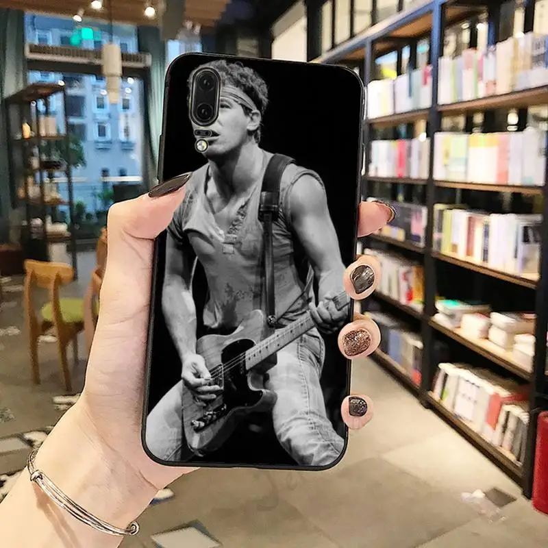 

Bruce Springsteen American rock singer Phone Case For Huawei honor Mate P 10 20 30 40 Pro 10i 9 10 20 8 x Lite