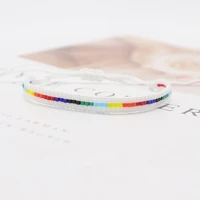 bluestar fashion colorful bracelet for women 2022 new bohemian rainbow miyuki bead pulsera best friendship jewelry wholesale