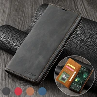 flip wallet magnetic leather case for google pixel 6 fashion business flip cover google pixel 6 pro anti drop protective sleeve