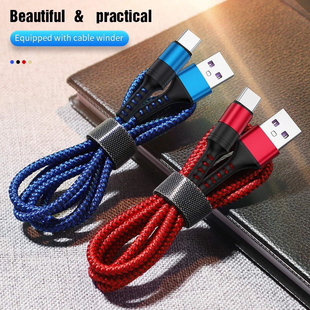 5А USB Type C Быстрая зарядка кабель для Huawei P30 P20 Lite супер быстрый зарядный Xiaomi Mi 9 Samsung