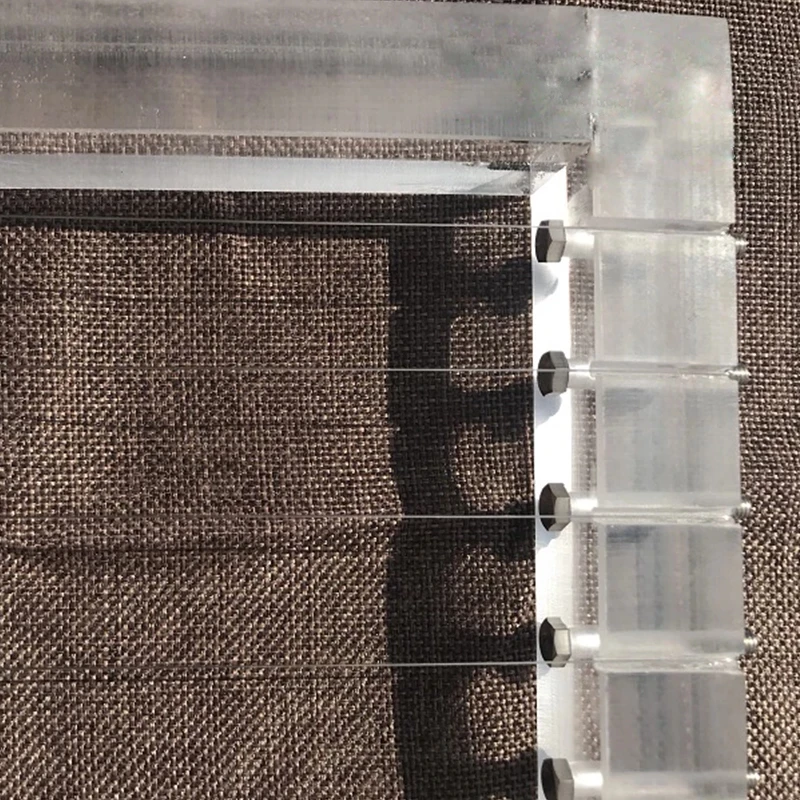 

2.5CM(0.98inch)Practical Acrylic Clay Soap Hand Knife String Knife Manual Wire Soap Cutter