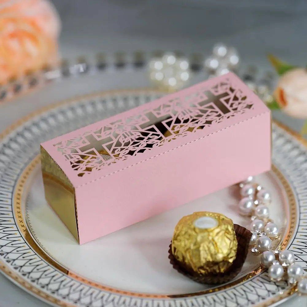 50 шт. коробки для шоколадных конфет лазерная резка шоколадные конфеты Подарочная