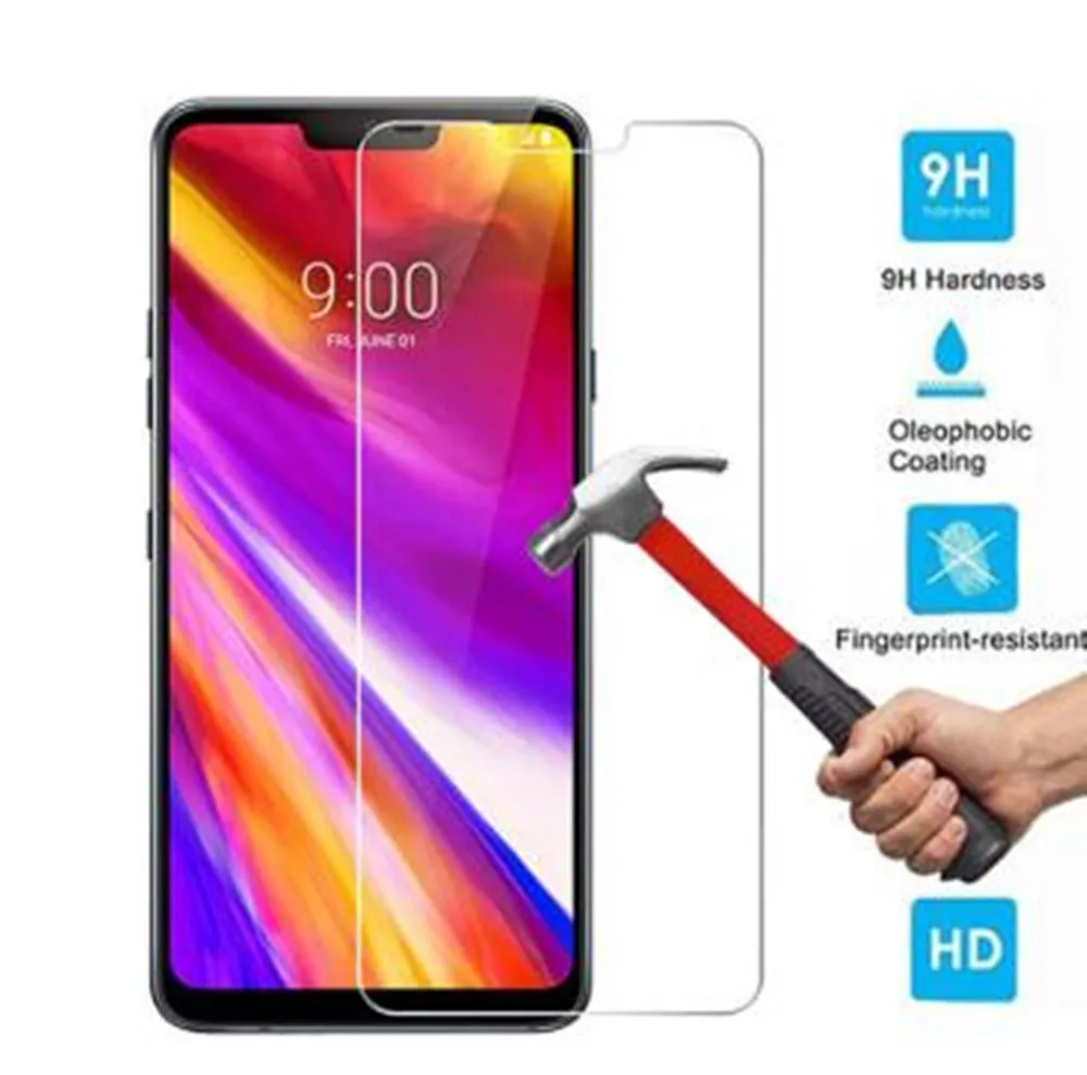 

Закаленное стекло 9H для LG G7 ThinQ LG g7 fit 6,1 дюйма, защита экрана телефона для lg g7 One LGG7 thinq, защитное стекло