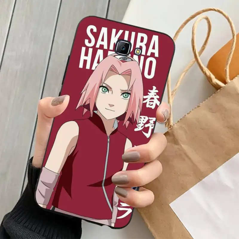 

Yinuoda Naruto Haruno Sakura Phone Case for Samsung J4 6 7 2 5 8plus prime core 2017 2018 pro