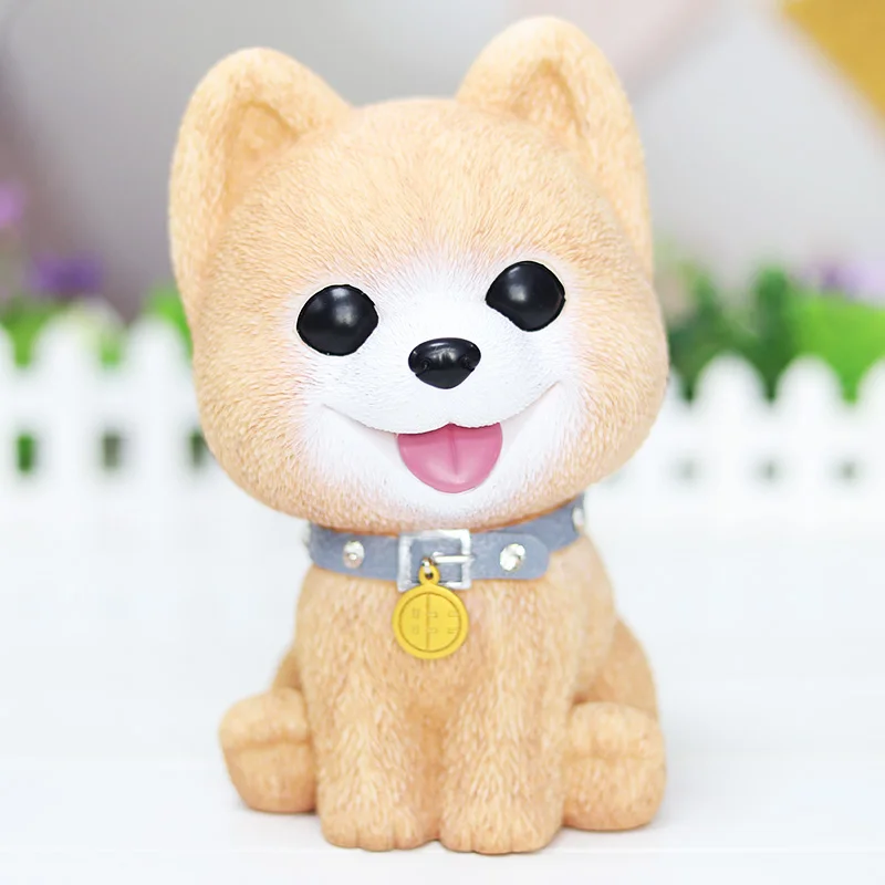 Забавная Милая копилка безопасная собака Мультяшные креативные коробочки для