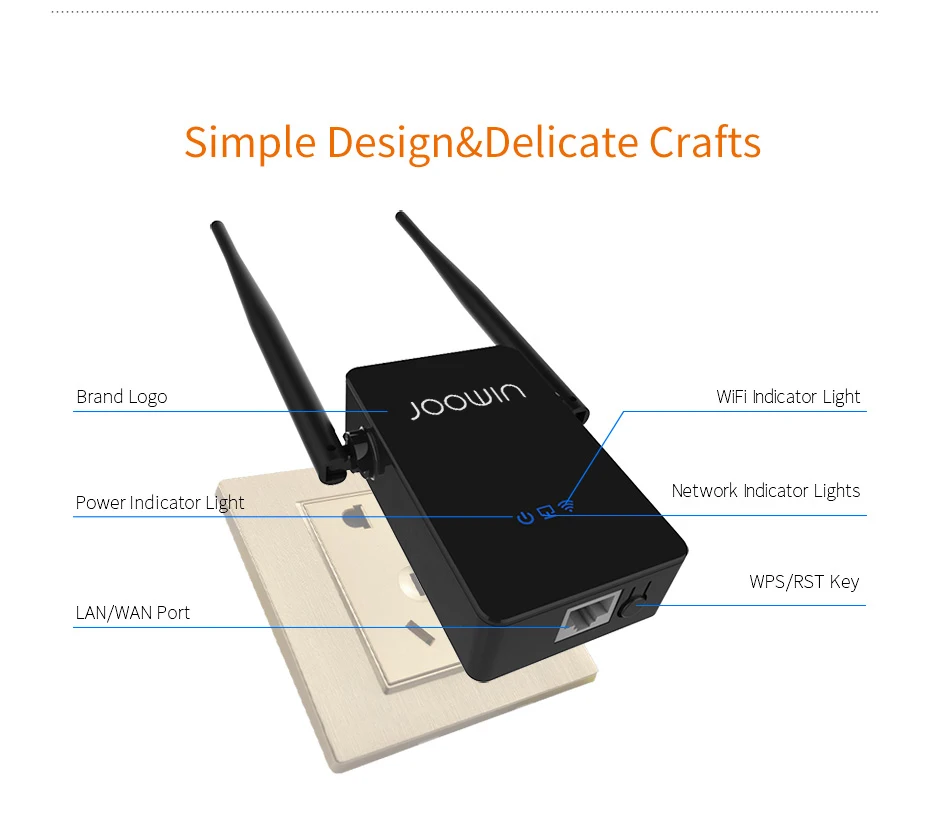 300M Wireless WiFi Repeater 10dbi Antenna Strong Signal Amplifier Router Range Extender Expand Booste | Компьютеры и офис