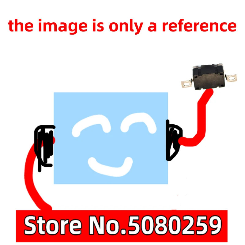 

5PCS KAN-28 2-pin 1.5A 250V 112D flashlight switch 2-pin self-locking 1010X KAN-10A 1208YD flashlight switch 2 feet black 1712KD