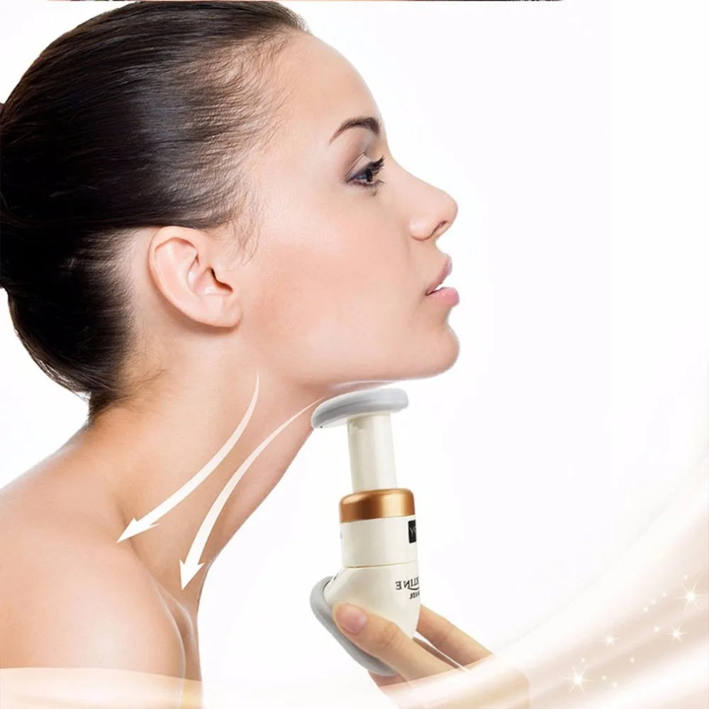 

Thin Axunge in Chin Massager Neck Slimming Chin Trainer with Three Springs Fabric Bags Packaging Portable Proffesional Beauty