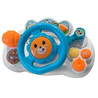 baby steering wheel toy educational driver games for toddlers kids musical educational copilot stroller stroller security