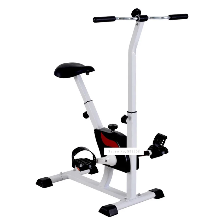 YX-8229 Indoor Mini Fitness Bike Rehabilitation Bicycle Vertical Handrail Cycling Stepper Elderly Leg Pedal Exerciser Treadmill